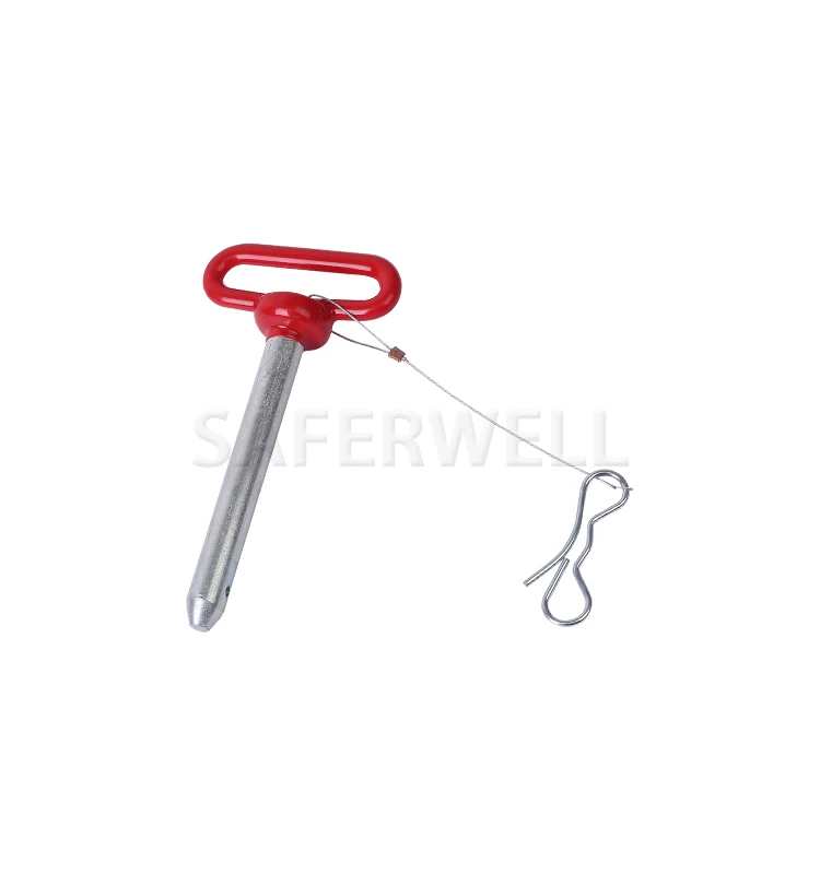 1/2" Straight Hitch Pin Clips For 1/4" Square Receiver Clevis Pins