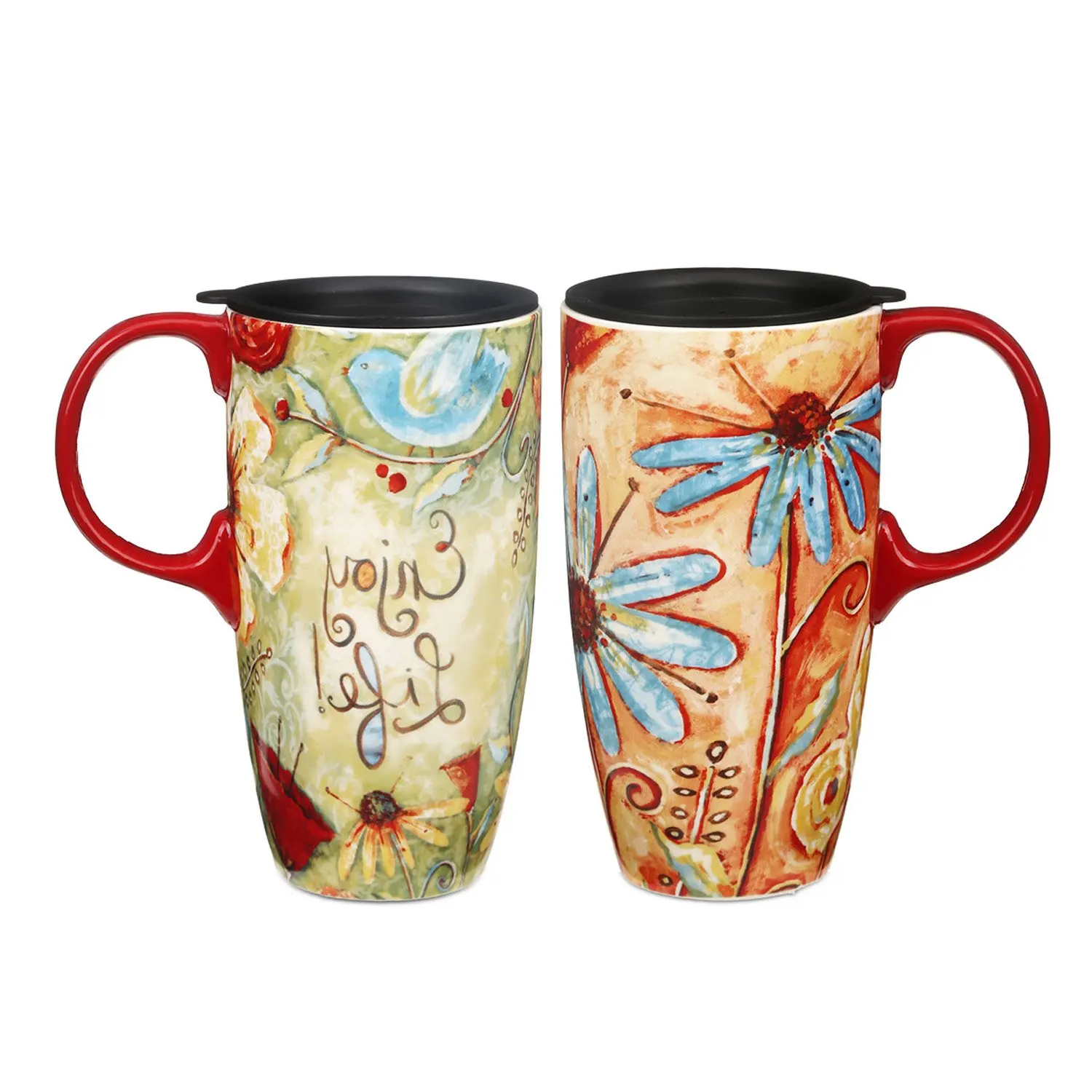 Buy New In The Box Dolphin Ceramic Travel Cup Mug By Rivers Edge Product In Cheap Price On Alibaba Com