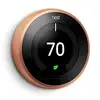 Nest Learning Thermostat | 3rd Generation WiFi Bluetooth Smart Thermostat Copper