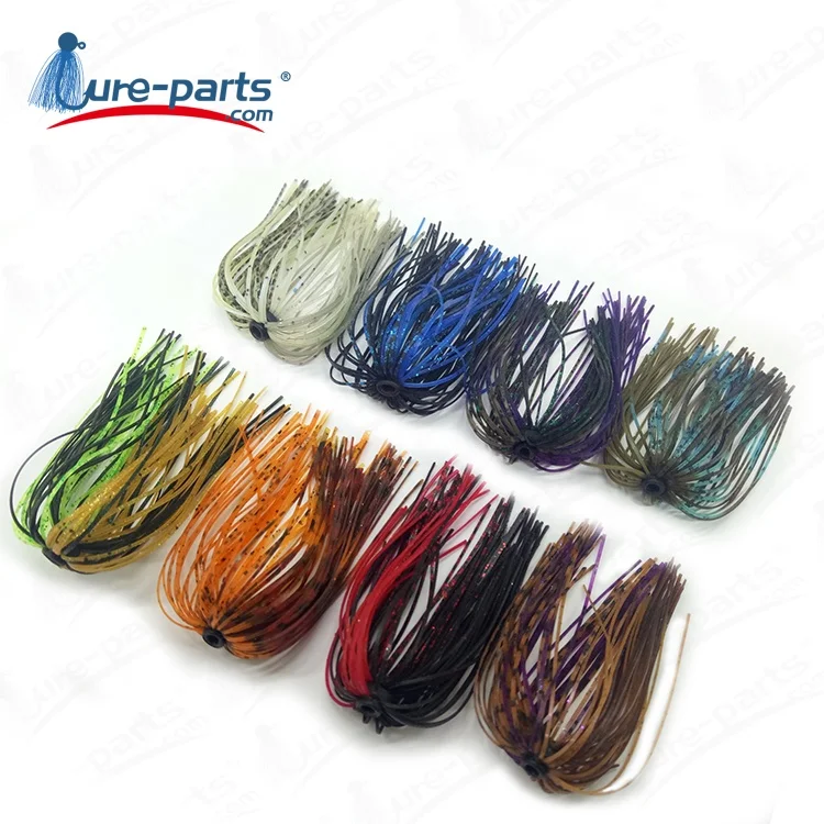 

wholesale silicone jig skirt material, bass jig skirts,replacement jig skirt, Optional