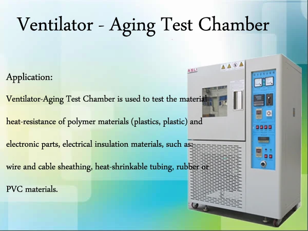 Programmable High Quality Environmental Ventilation Aging Equipment