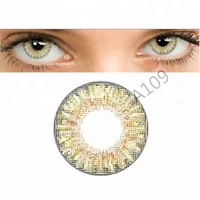 

Fresh look yearly used 14.5mm in stock Three tones Wholesale Best Dream Natural Colored contact lenses