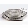 ARABIC CRYSTAL TRAY SET OF 3