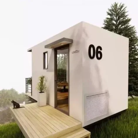 1 bedroom plan tiny design customized prefab villa houses