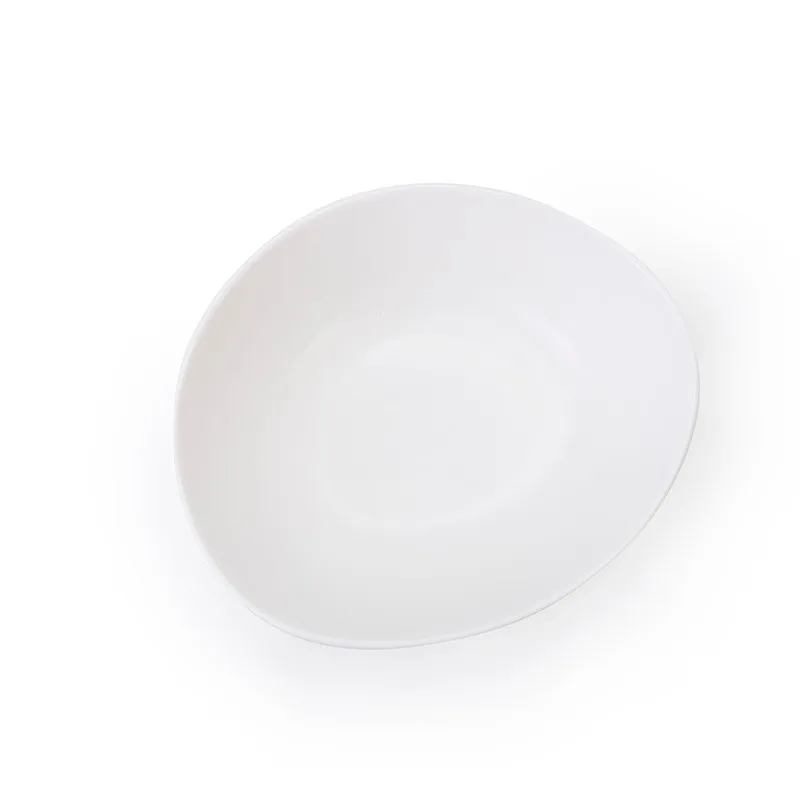 product-hotel restaurant pasta bowls new design matt white glaze noodles bowl-Two Eight-img