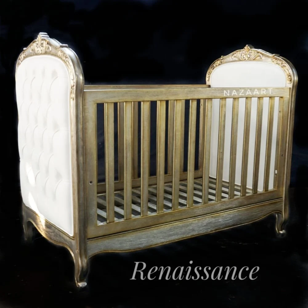 mahogany cot bed