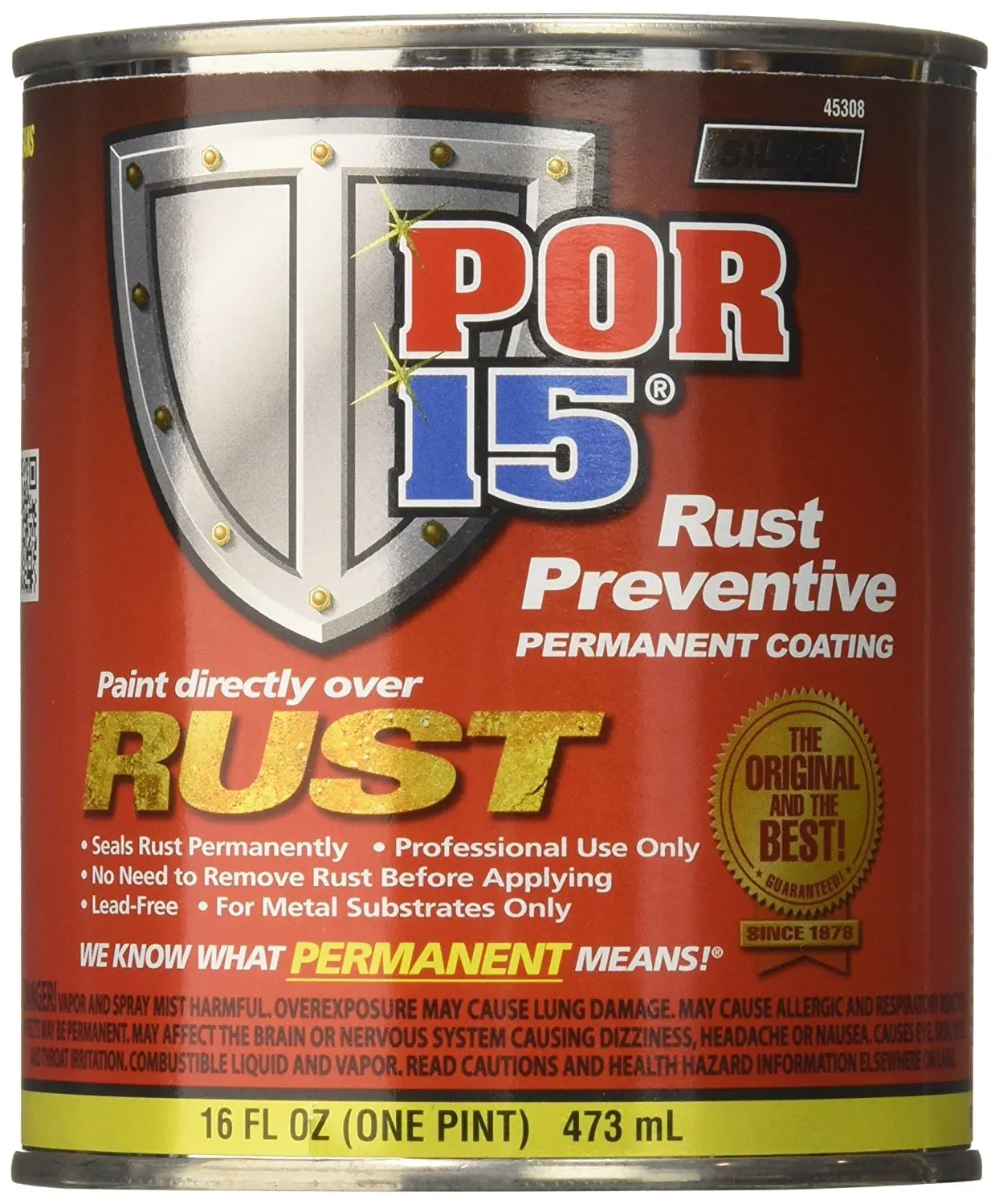 Por15 Where To Buy >> Por 15 45308 Silver Rust Preventive Coating 1 Pint Por15 Where To Buy >> Por 15 45308 Silver Rust Preventive Coating 1 Pint