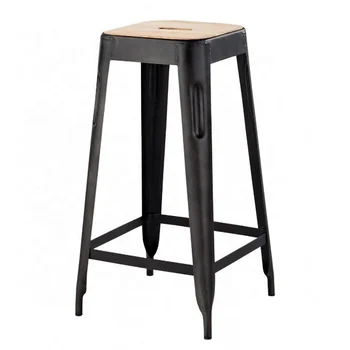 folding bar stools black