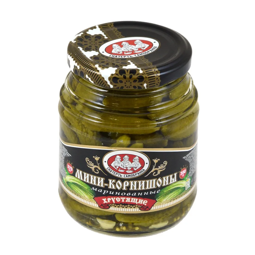 wholesale russian canned vegetables - pickled gherkins