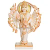 Marble Standing Durga Maa Statue - Marble Standing Durga Maa idols manufacturer exporter Jaipur