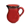 EARTHENWARE CERAMIC JUG MUG TANKARD JORUM MADE IN ITALY HANDMADE TABLEWARE