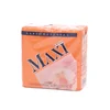 100 % Pure Cellulose Sanitary Paper Tissue Napkins - 2ply , color orange ,33 x 33 cm, 80 pcs