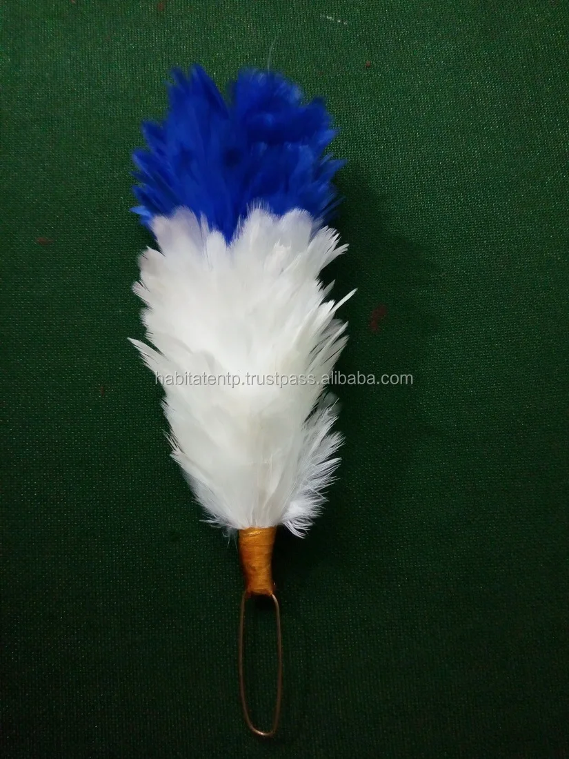 Glengarry Cap Feather Plume Hackle Sky Blue 6"/Balmoral Hats/Highland Head wear 