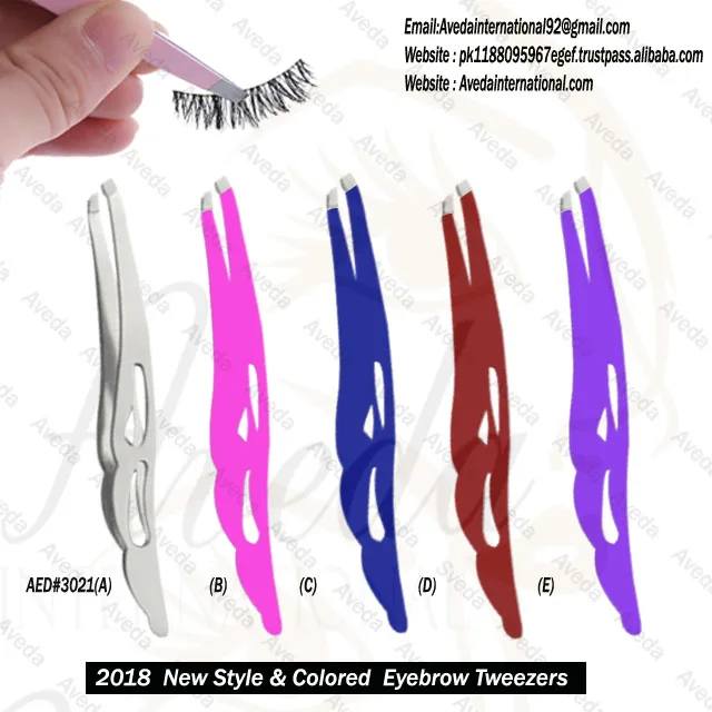 New Top Quality 1 Piece Eyelash Tweezers Pouch   Best Pouch Packing For 