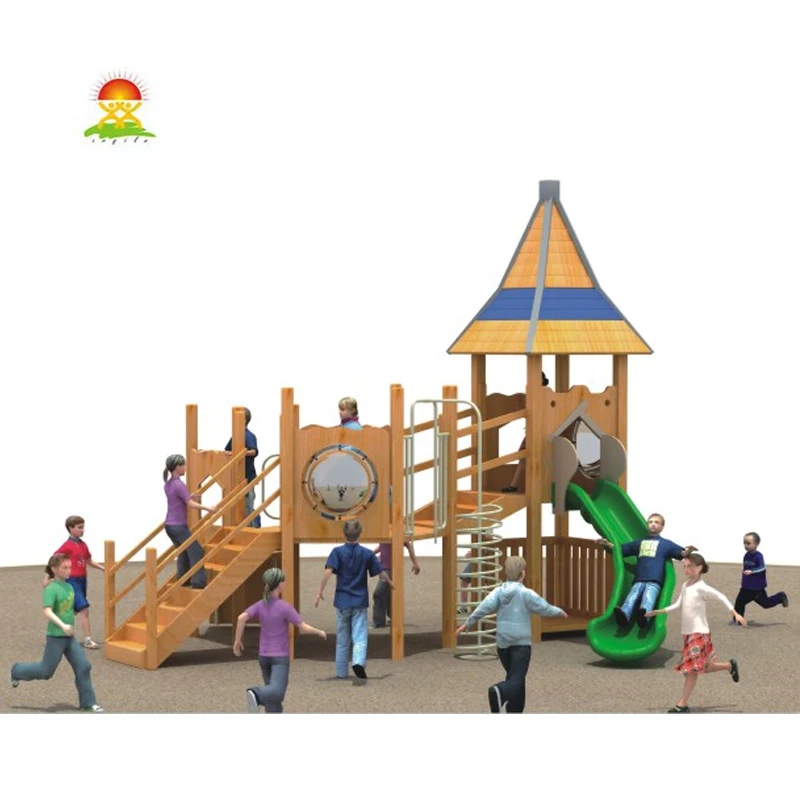 wooden childrens play equipment