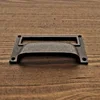 Cast Iron Drawer Bin Pull Label Holder pull Handle