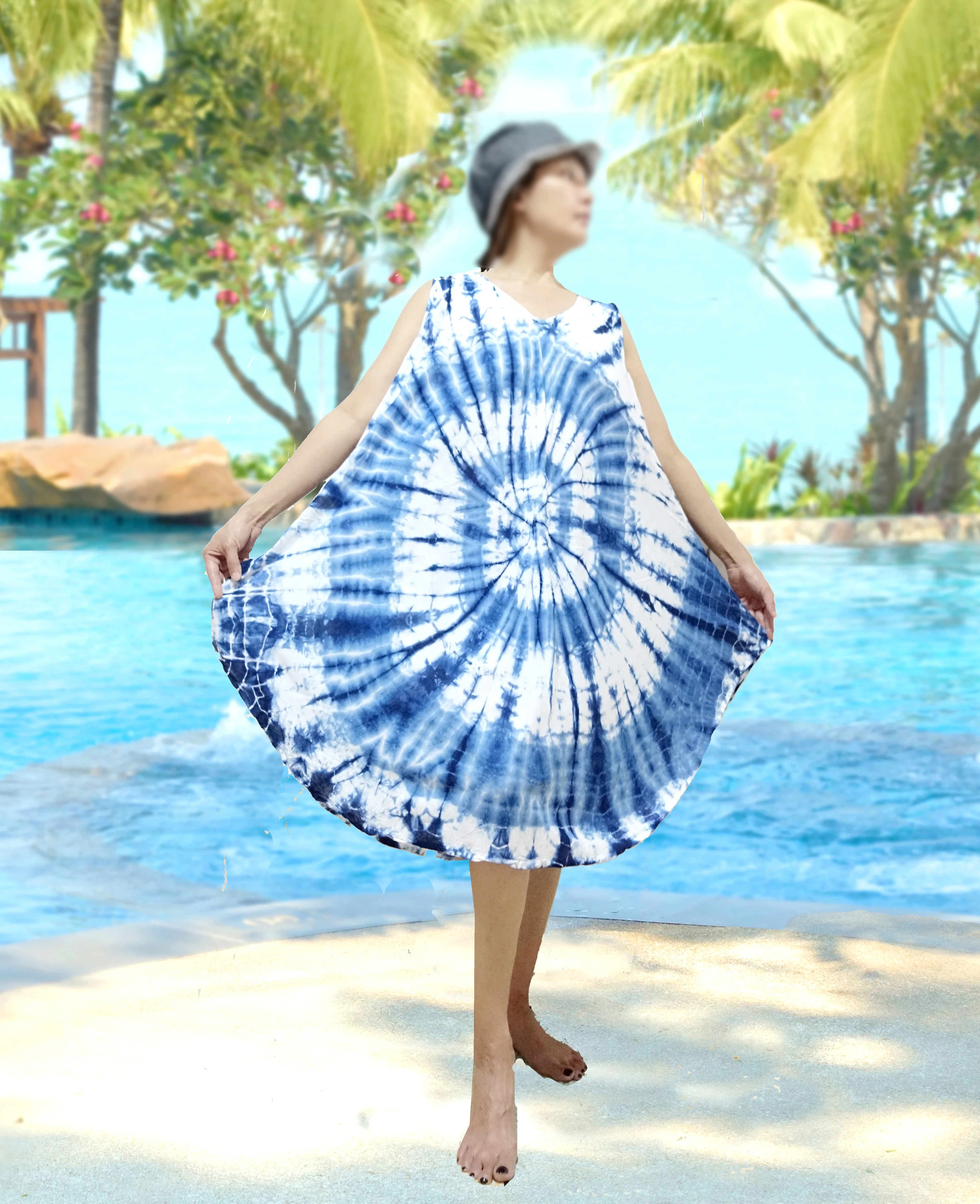 rayon summer dresses