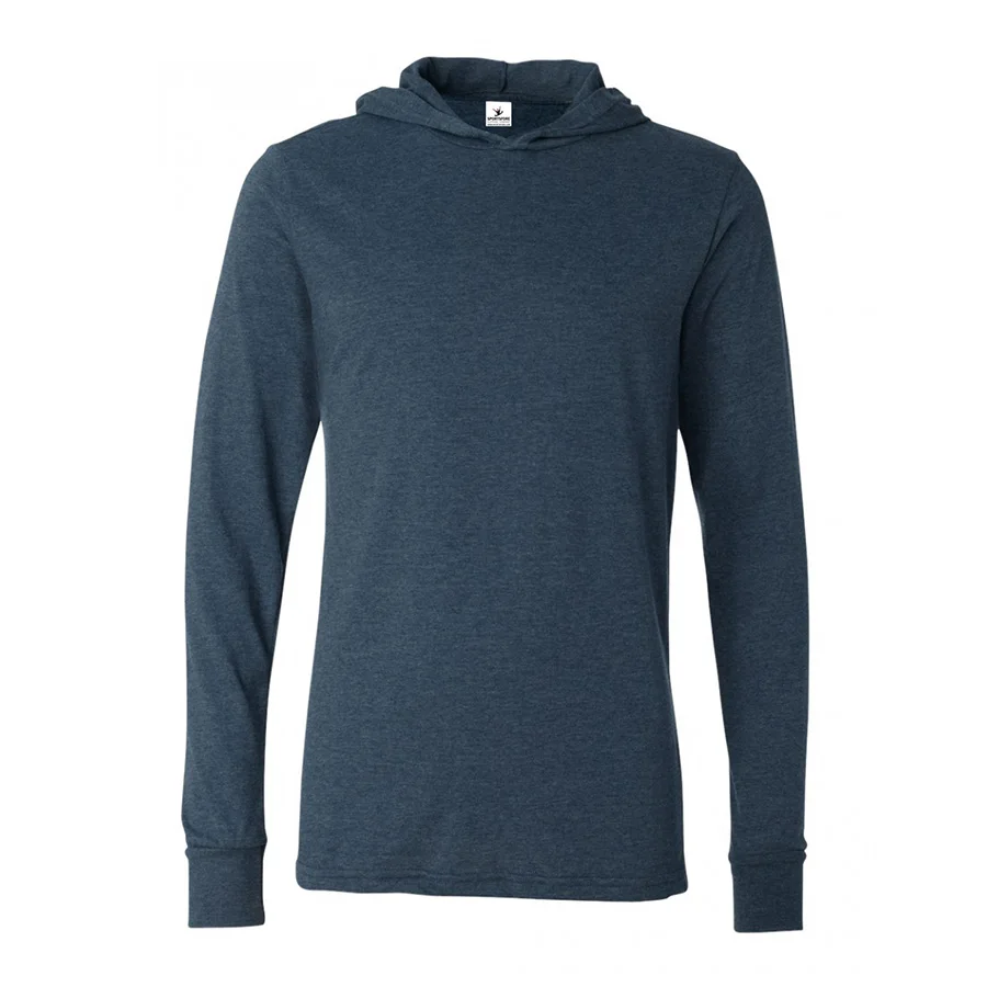 Wholesale Cheap Unisex Long Sleeve Blank Plain Hooded V Neck No Brand T Shirts Buy Plain 