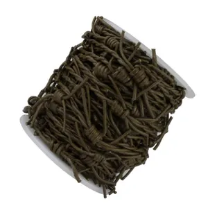 metallic Leather barbed wire Can be used for a variety of things, including necklaces, bracelets jewelry and much more