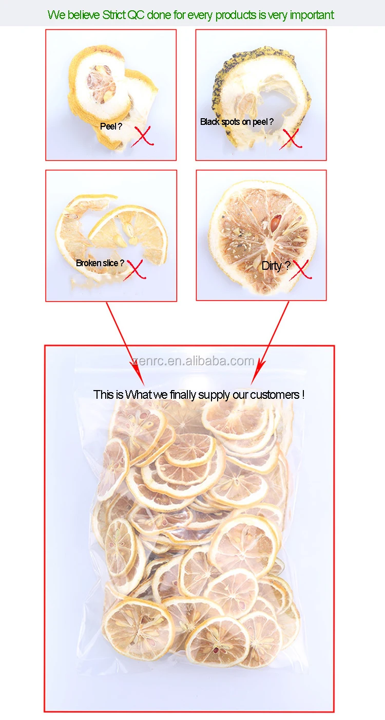 Hot Selling Freeze-drying Lemon Slice for Daily Health Care Detox Tea