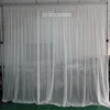 Pipe and drape black bamboo curtains for doors backdrop for churches