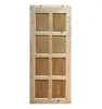 cheap kontty pine interior project 8 panel design wood door