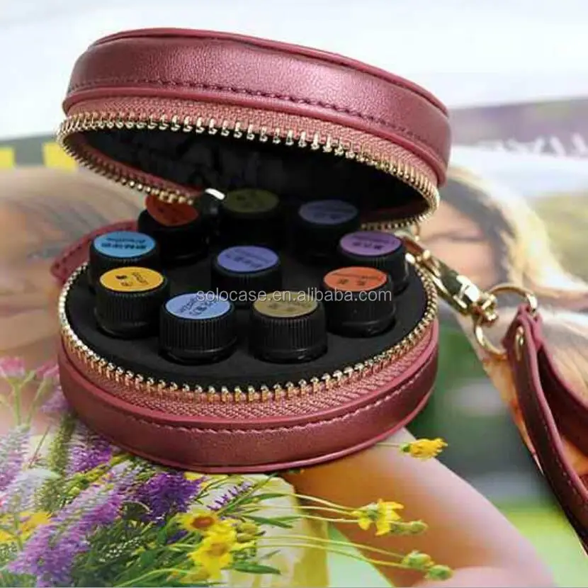 PU Carrying Case for Travel Essential Oil