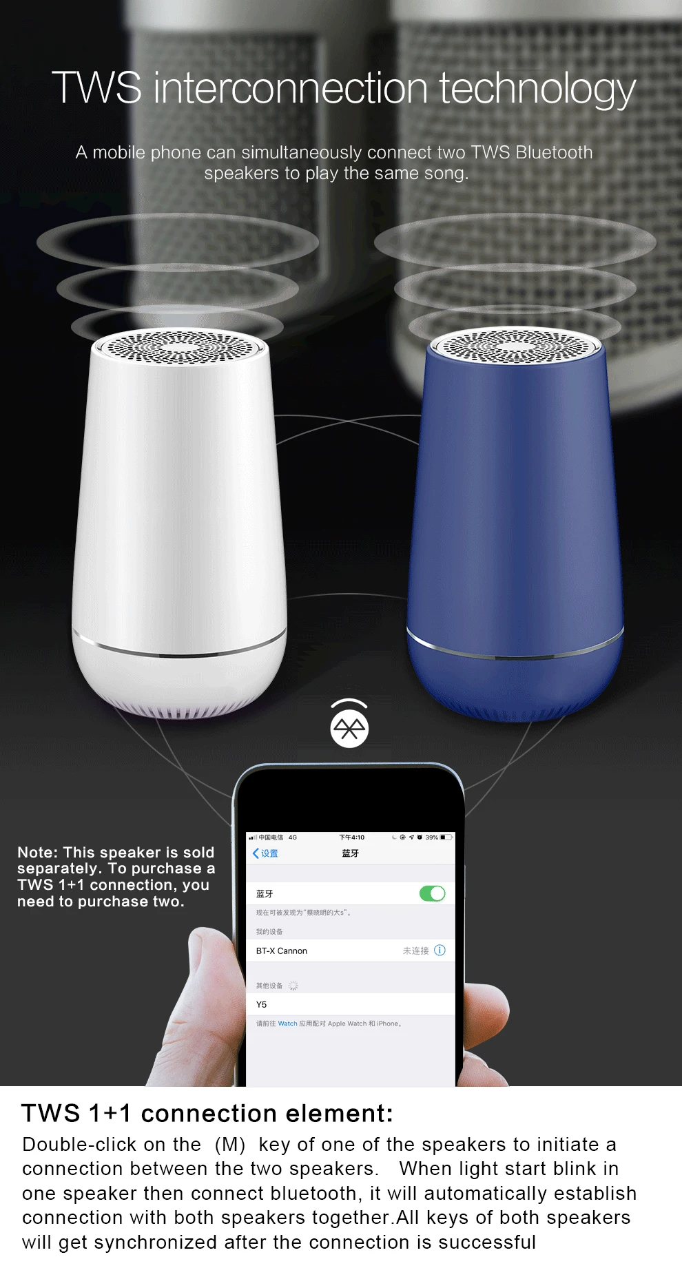 Professional best small outdoor smart home theatre system active mini portable subwoofer wireless bluetooth speaker - ANKUX.COM