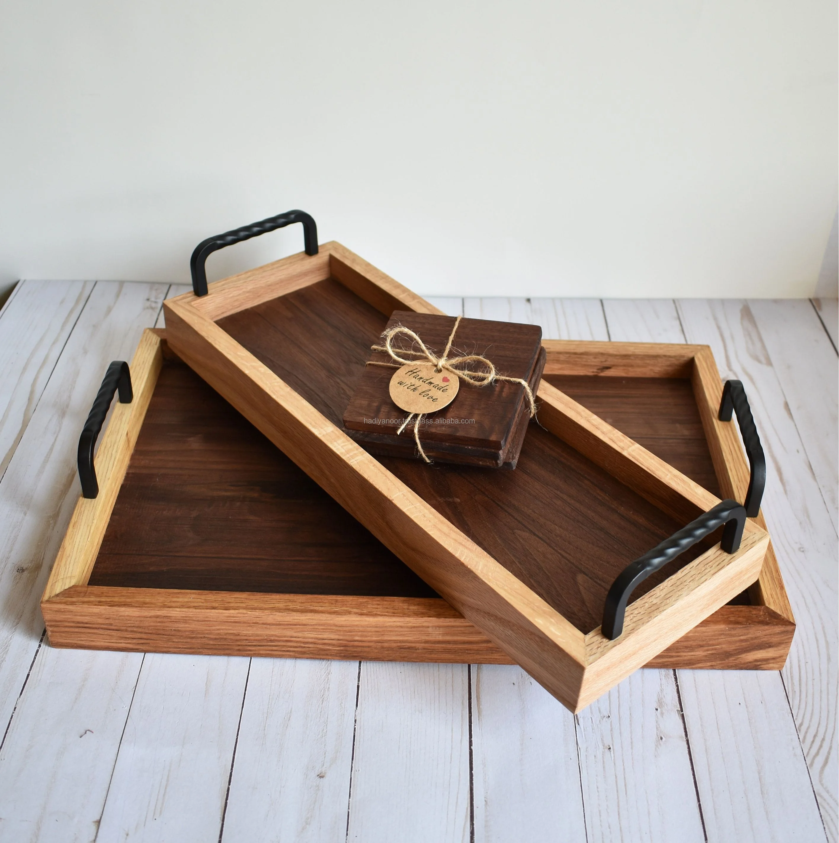 decorative wood tray