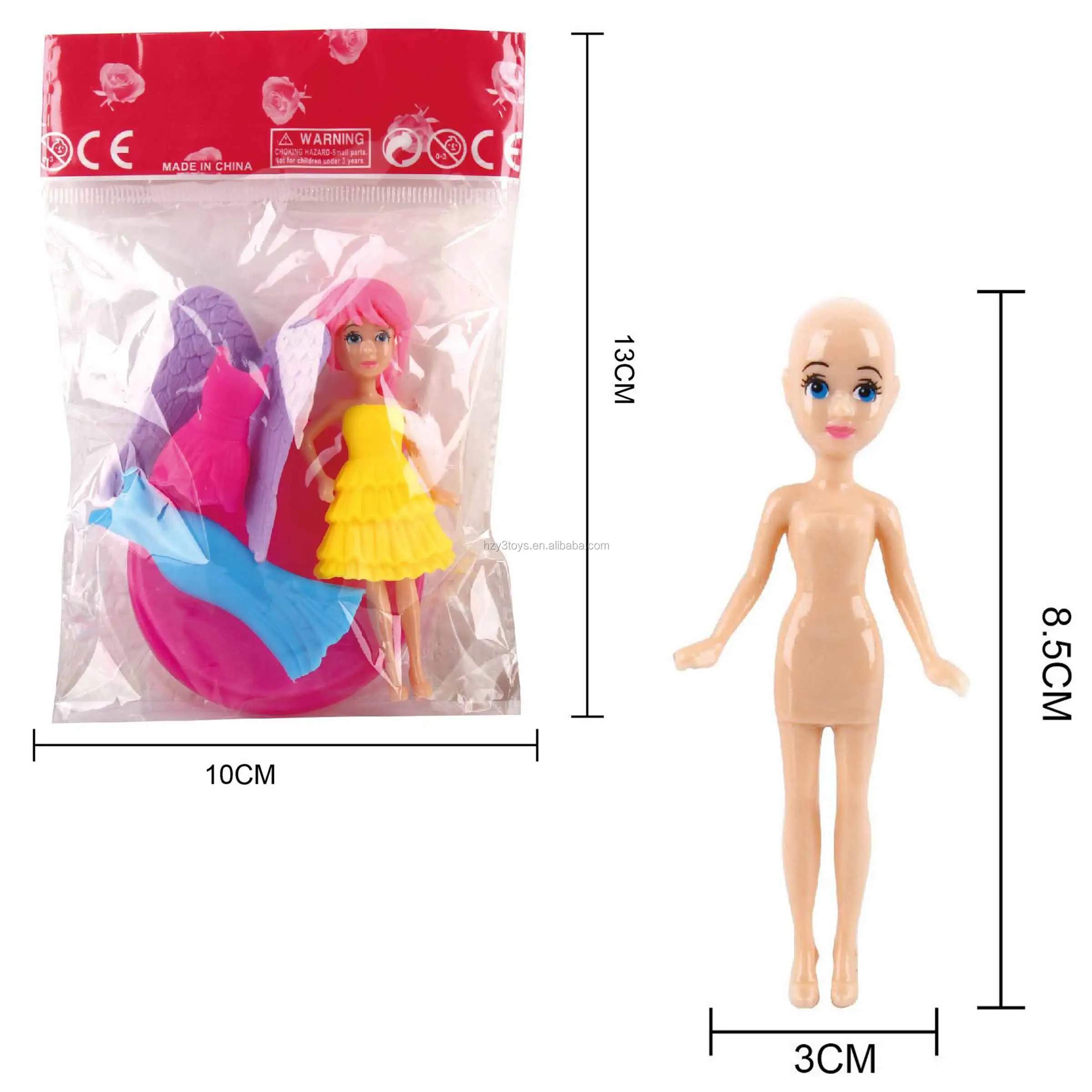 diy plastic doll