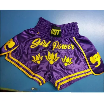 Personalizado Saten Pantalones De Boxeo Nuevo Diseno De Boxeo Thai