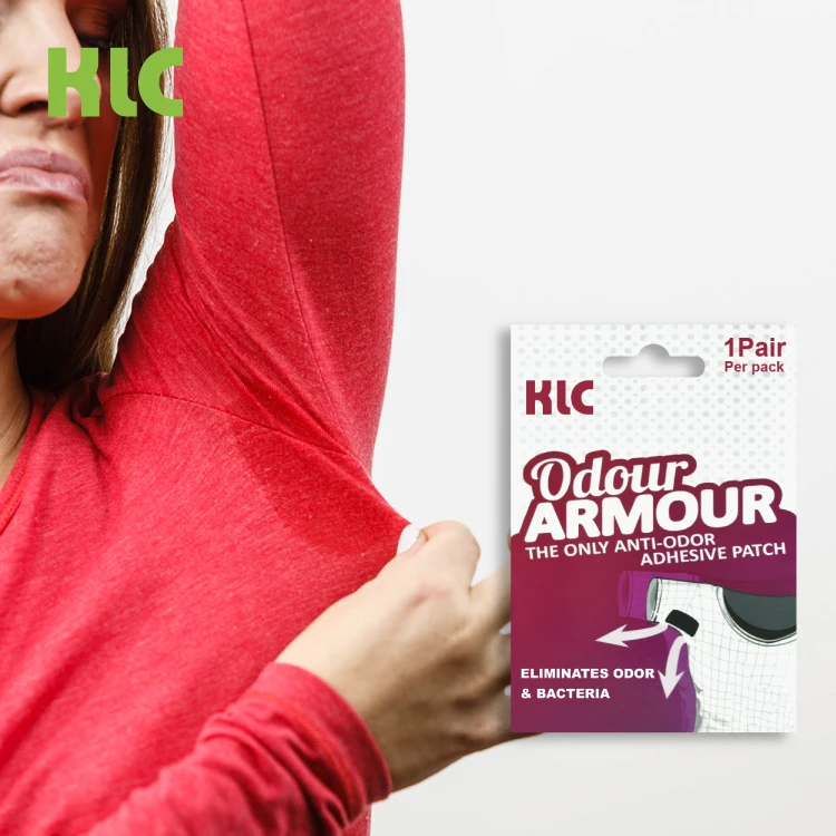 
Anti Body Sweat Smell Odor Fabric Underarm Deodorant Pad 