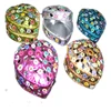 HEART SHAPE LAC BOXES/pill boxes