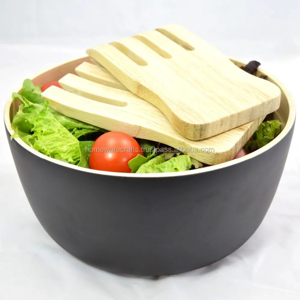2019 New Product Healthcare Bamboo Bowls Rice Bowl Salad Bowl