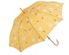 27 inch 8k 190T Pongee Chromatin Auto Open personalized customized Straight PU J handle umbrella