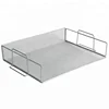 Office stationery file mail organizer hanging mesh metal paper document letter file tray