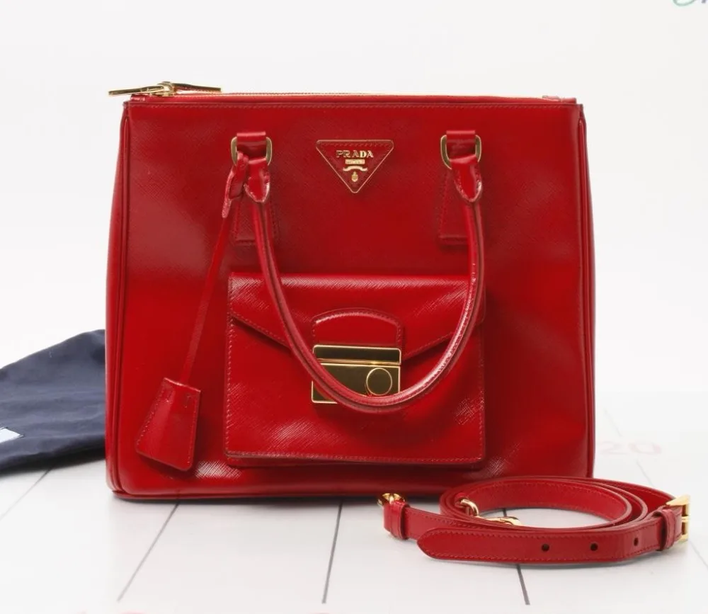 Authentic High Brand Used Prada Bn2732 Saffiano Handbags For Whole Bulk Retailers And Owners Bag Bags Handbag Product On