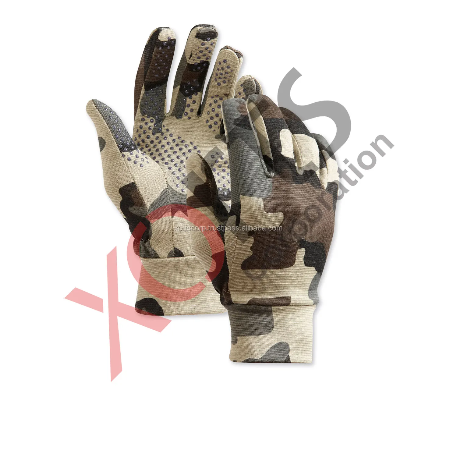 Dark Green Army Camo Padded Hunting Shooting Gloves Buy Shooting Gloves,Hunting Gloves,Heated