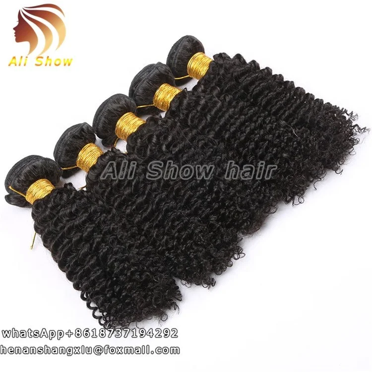 

Wholesale Kinky Curly Virgin Brazilian Hair Extension, Brazilian curly hair weave bundles, Natural black color;t27;t30;tbug;t613