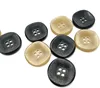 Polyester glitter 4 holes button square glitter button matt glitter 4 holes button