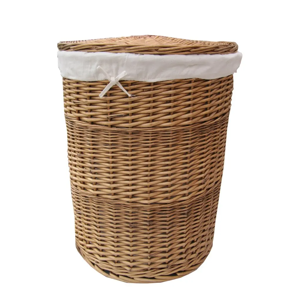 wicker washing basket