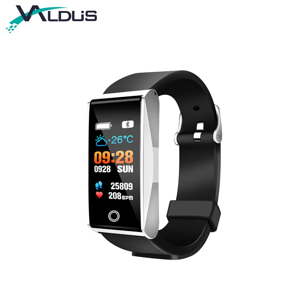 

Smart wristband Cicret Watch Activity Tracker Watches blood Pressure Health Pulsometer Sport Fitness Bracelet Mate 1, Golden;silver