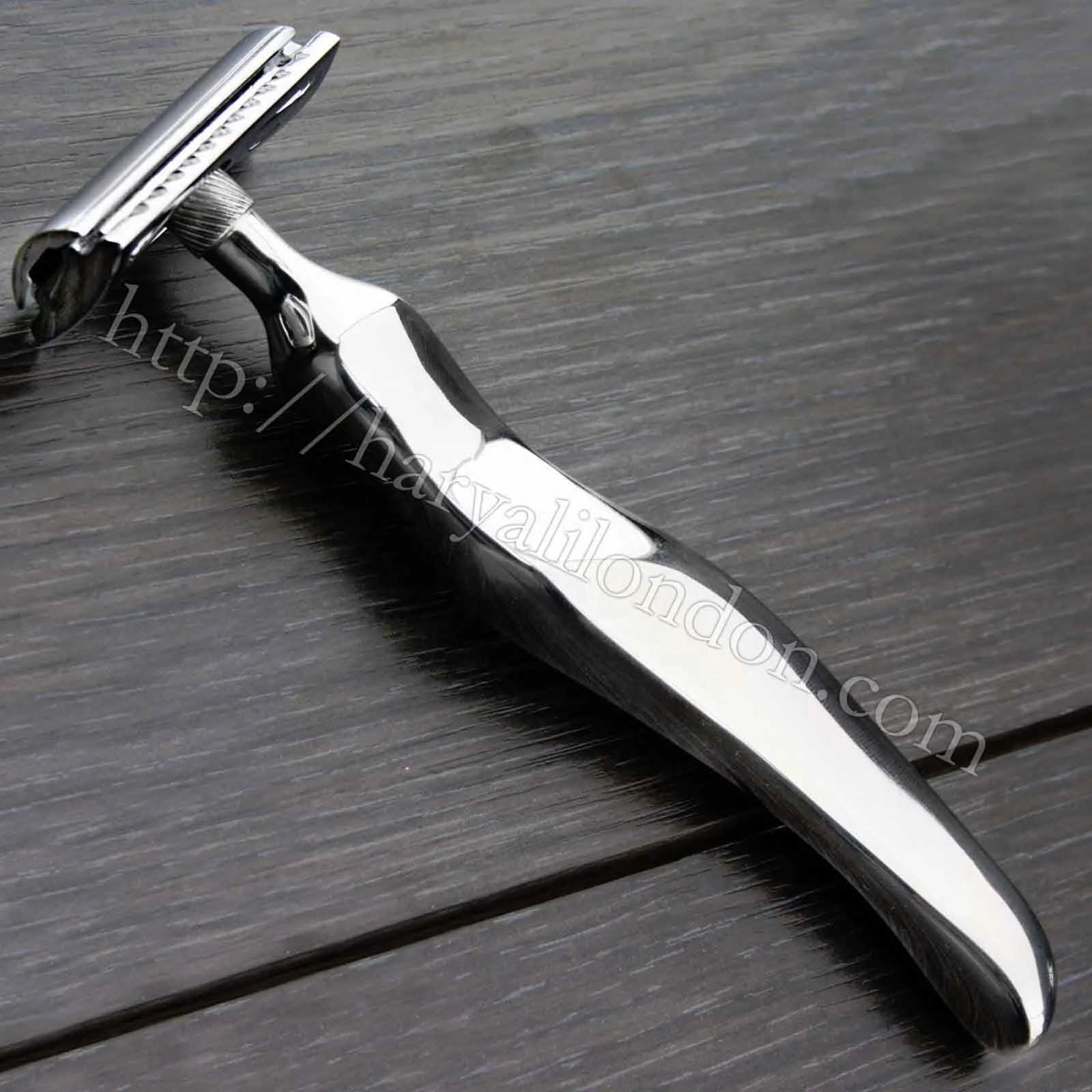 
Stainless Steel Hollow handle DOUBLE EDGE BLADE SAFETY RAZOR 7