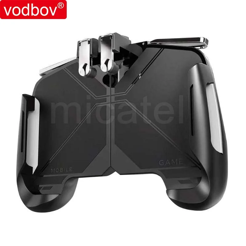 

2019 New Mobile phone Gamepad joysticks L1R1 for Knives Out/Rules of Survival game controller, Blue + red;black + white;black