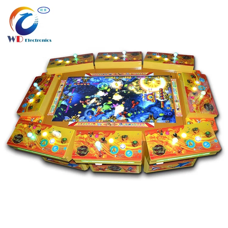 

Coin Operated Electronic Commercial Original IGS 3D Fishing Simulator Game Machine, As picture