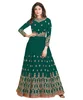 Women's Stylish Sequence Embroidery Work Anarkali Suit 2018