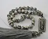 Gray Silver 33 Beads Tasbeeh