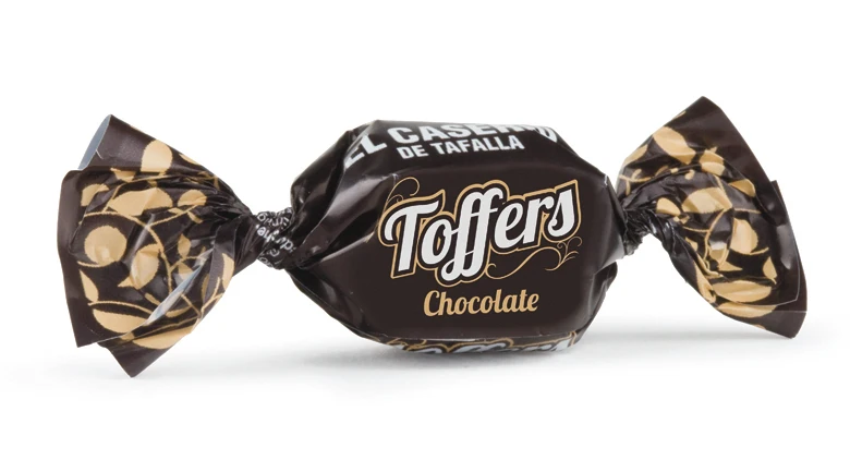 
European Halal Toffers Toffee with Natural Flavor Pallets - Chocolate Flavour | El Caserio 