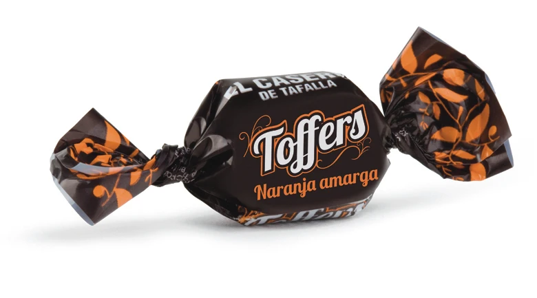 
European Halal Toffers Toffee with Natural Flavor Pallets - Chocolate Flavour | El Caserio 