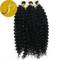 

PEARLCOIN WHOLESALE FACTORY PRICE Freetress Water Wave Crochet Hair Synthetic Crochet Braiding Hair Extensions Solid Ombre Color